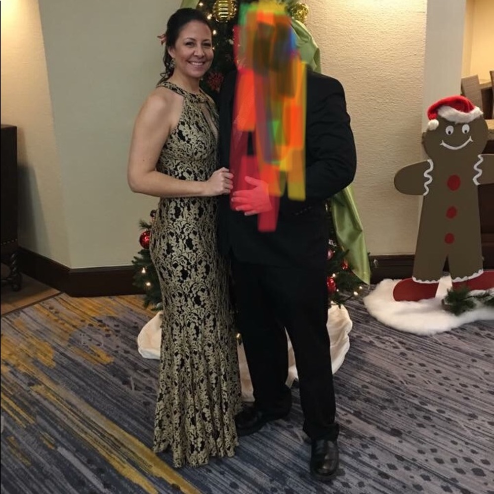 Formal mermaid gown